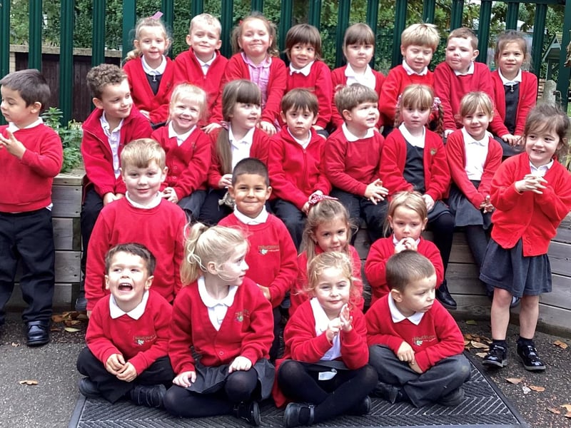 Mrs Herring's class at Hawthorn Tree School, Boston.