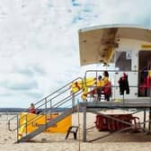 Lifeguards patrol the Lincolnshire coast from May to September.