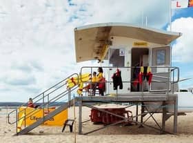 Lifeguards patrol the Lincolnshire coast from May to September.