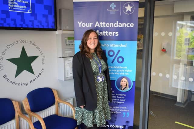 Miss Robinson from Thomas Middlecott Academy has been nominated to be Teacher of the Year