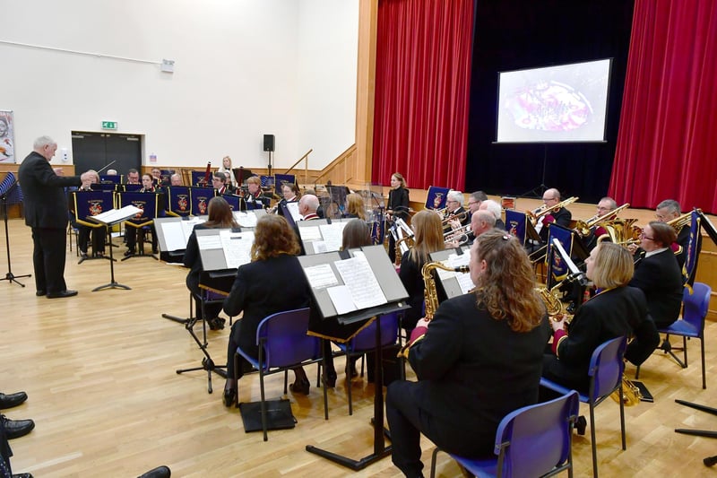 Sleaford Concert Band in action. Photo: David Dawson