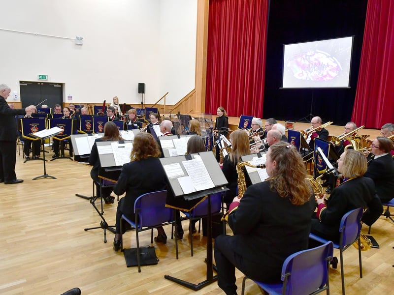 Sleaford Concert Band in action. Photo: David Dawson
