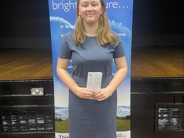 Grace Costello achieved grade 9s in Drama and Media.