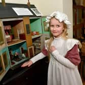 Youngest volunteer at The Village Church Farm, seven-year-old Meeka Ellis.