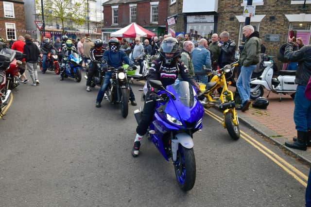 Riders roaring into town for Spilsby Bike Night.