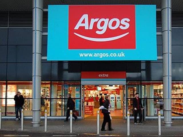 Argos will close a handful of high street stores in the coming months 