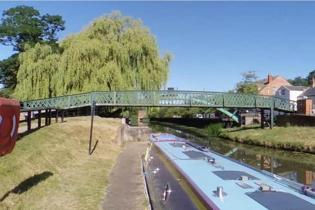 Saxilby footbridge, which crosses the Fossdyke will be removed