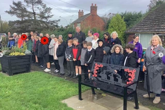 Gipsey Bridge Academy on Remembrance Day