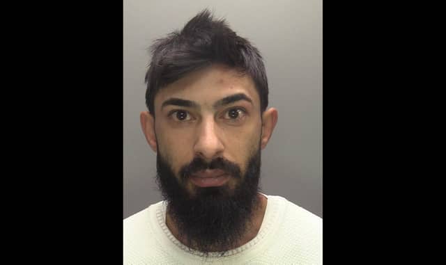 Jailed man ... Rumen Dambinov, 32, of no fixed address. Picture: Lincolnshire Police
