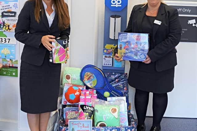 Co-op Travel colleagues Jo Sims and Rhianne Mathers.
