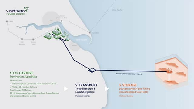 The proposed route for the pipeline.