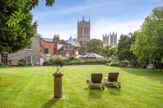 The cathedral views available at the property in Eastgate, Lincoln.