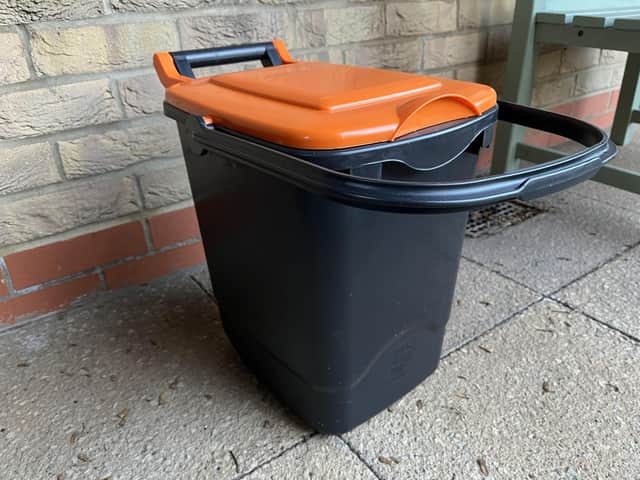 A Food Waste Caddy. Photo LDRS