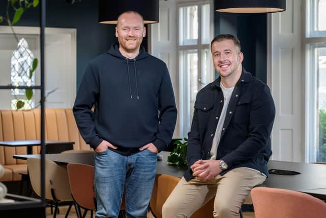 Shane Parkins and Cameron Keegan-Wood of Climb & Conquer