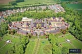 An aerial view of how the renovated old Rauceby Hospital could look in three years time. Image: Invicta Developments