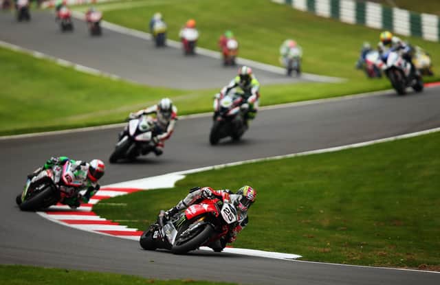 Superbike action returns to Cadwell this year.  (Photo by Bryn Lennon/Getty Images)