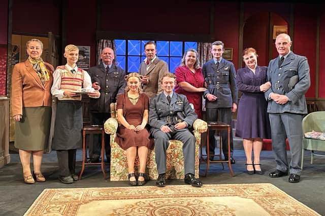 The cast of Flare Path.