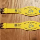 The wristbands.