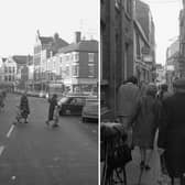 West Street and Dolphin Lane, in Boston, in November 1967.