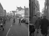 West Street and Dolphin Lane, in Boston, in November 1967.