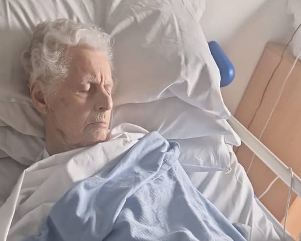 Joyce Wright is currently  receiving care at Johnson Community Hospital in Spalding.