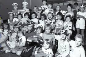 Children are pictured enjoying school holiday fun at Zion Summer Club, in Brothertoft Road, Boston, 35 years ago. The theme for the activities was the Postman Pat stop-motion animated TV series, first aired in 1981.