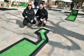 Yard Putz organisers Hollie and Ryan Blankley. Photo: David Dawson