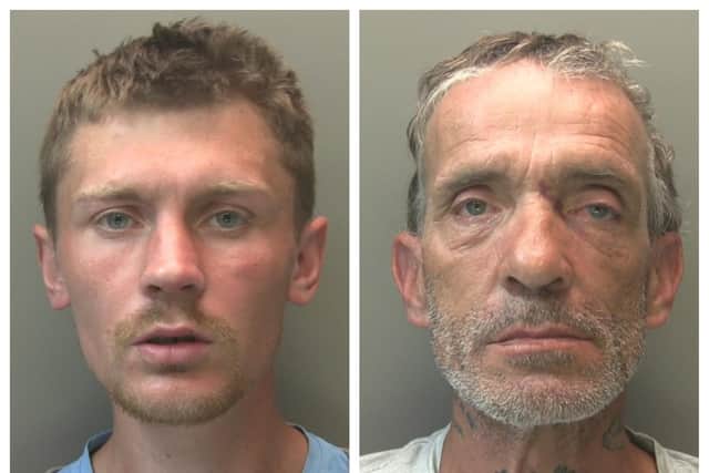 Brennan Reilly (left) and Martin Smith (right). Photo: Lincs Police