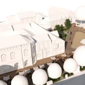 Another impression of how the remodelled Market Place would look, if plans are approved.