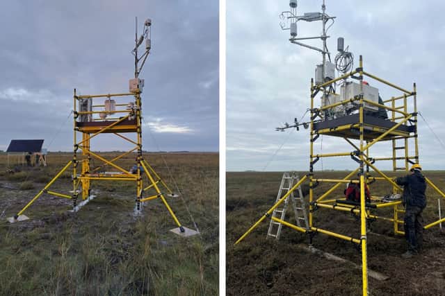 Flux towers are to be installed at RSPB Freiston Shore as part of a pioneering scientific study.