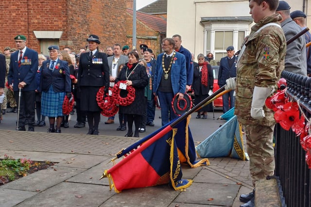 Standards were lowered as the Last Post sounded