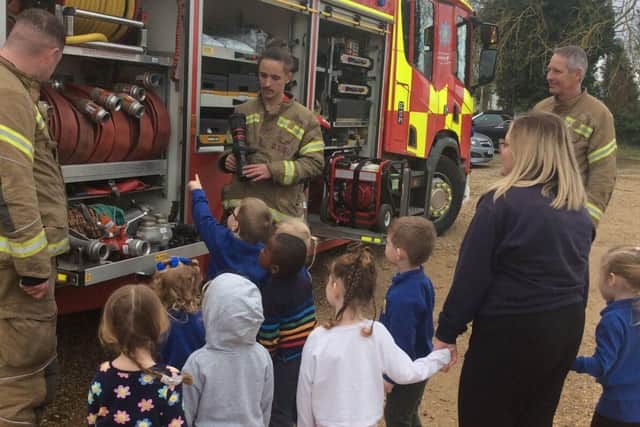 Children at Swineshead Pre-School