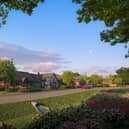A street view of the new homes at Marton Meadows