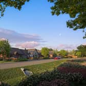 A street view of the new homes at Marton Meadows