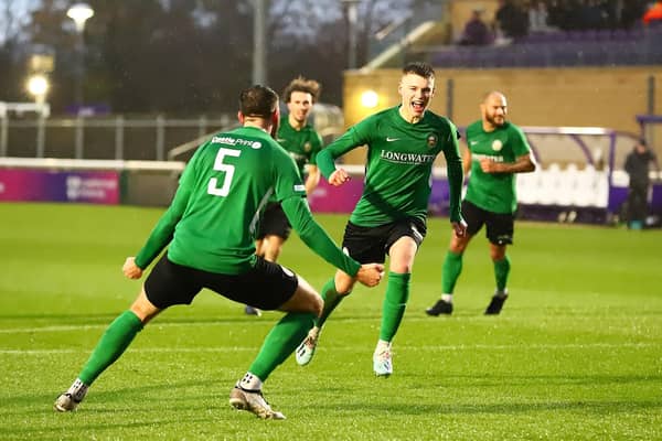 Tom Ward believes Sleaford have progressed well in recent months. Pic by Steve W Davies