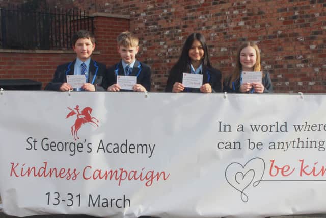 St George's Academy has launched a kindness campaign.