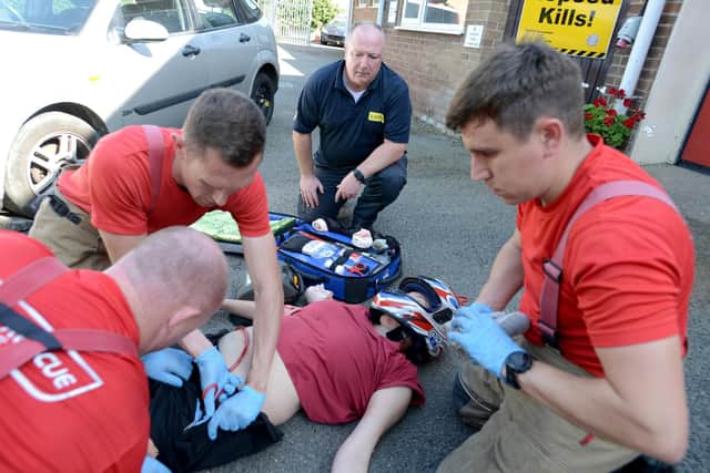 New trauma training for Lincolnshire firefighters