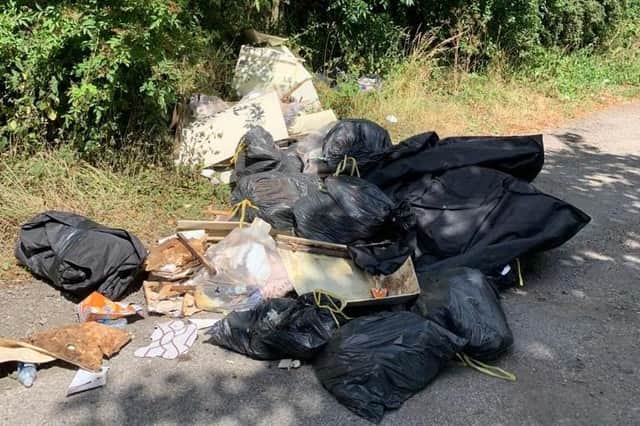 Sheila Ann Asbrey of Wheatgrass Lane in Caythorpe admitted failing in her duty of care in relation to her household waste.