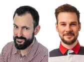 Dylan Taylor, left, and Tristan Cullen, right, directors of the new East Lincolnshire Broadcasting CIC.