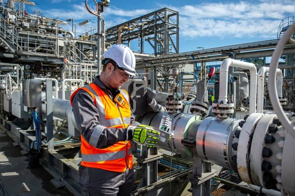 A Technica Measurement engineer working at a regional gas terminal.