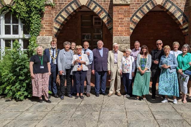 Some of the current and former staff at the FoDa launch event last week. Image: De Aston