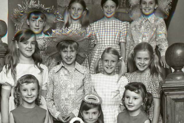 Members of the Gardner School of Dance, in Boston, had cause to celebrate 50 years ago after winning honours in a dancing festival. Pictured are Mandy Skinner, Maxine Stones, Donna Parker, Sharon Andrews, Michelle and Denise Pagdon, Shelly Harrington, Lesley Carter, Joanne Benton, Sheena Jackson and Helen Chamberlain.