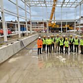 Mablethorpe swimming pool fill test.