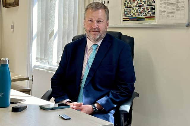Coun Sean Matthews, leader of Lincolnshire County Council