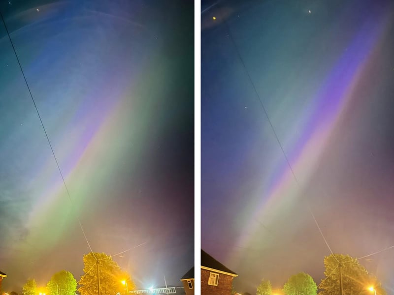 Linda Bell provided these two photographs taken in Kirton.