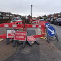 Stock picture of roadworks in Lincoln. Photo: LDRS