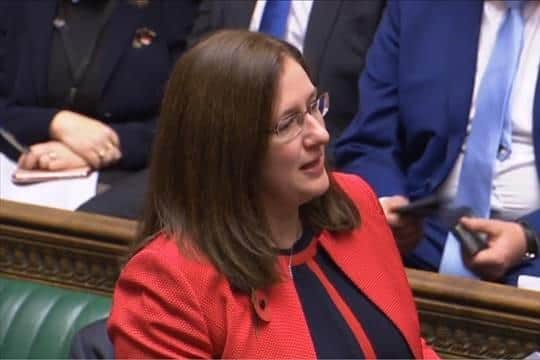 Dr Caroline Johnson in the House of Commons.