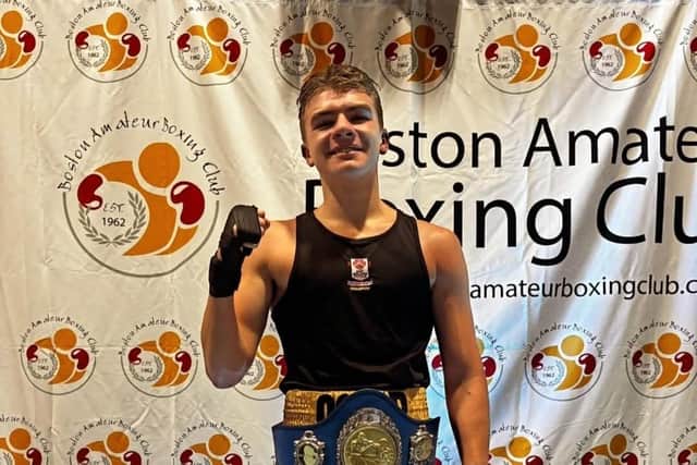 Oscar Watson celebrates victory
