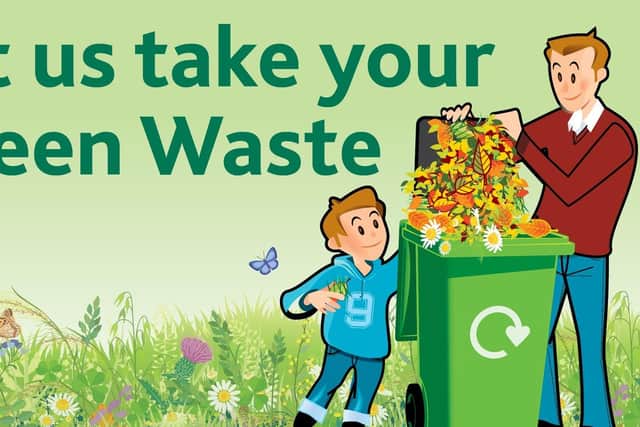 ELDC's green waste collections.