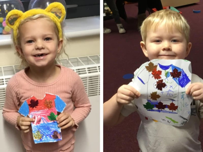 Two youngsters from Friskney All Saints CofE Primary School, lending their support to Children in Need. The school held a non uniform day and also took on Children in Need's Challenge 25, which involved taking part in activities connected to the number 25. At Friskney, they designed 25 Pudsey bandanas and 25 Pudsey t-shirts and completed 25 colouring sheets. The school also held a draw to win a Pudsey teddy bear.